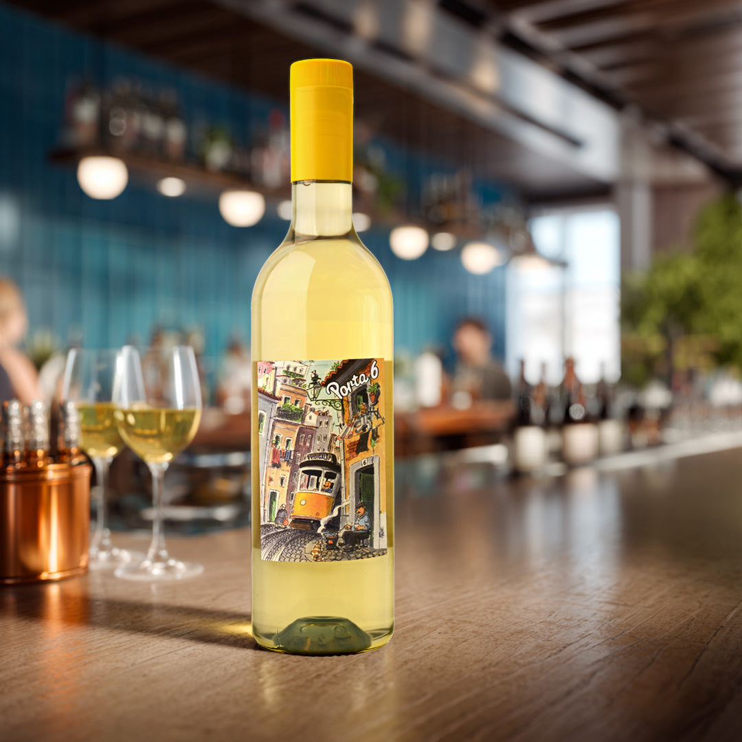 Porta 6 White 6 bottles - Bulkyway