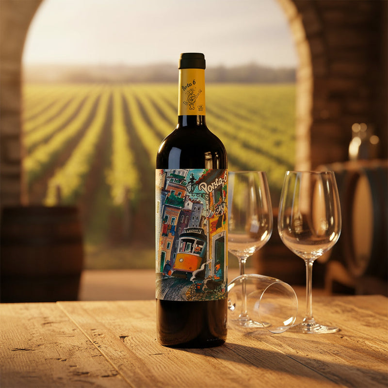 Porta 6 red wine PET bottle UK — BulkyWay