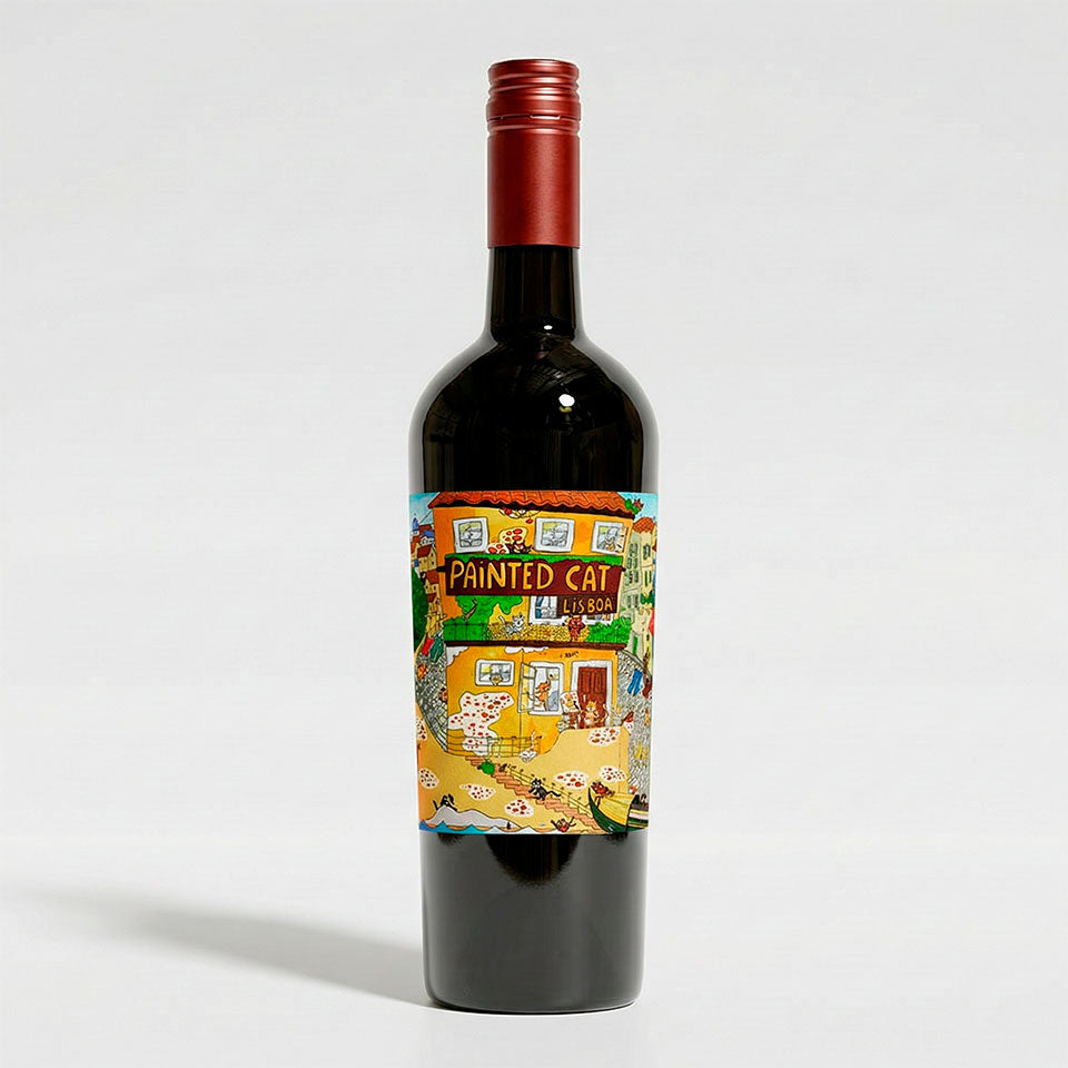 Wine for Diwali UK – Painted Cat Red case for Diwali celebrations