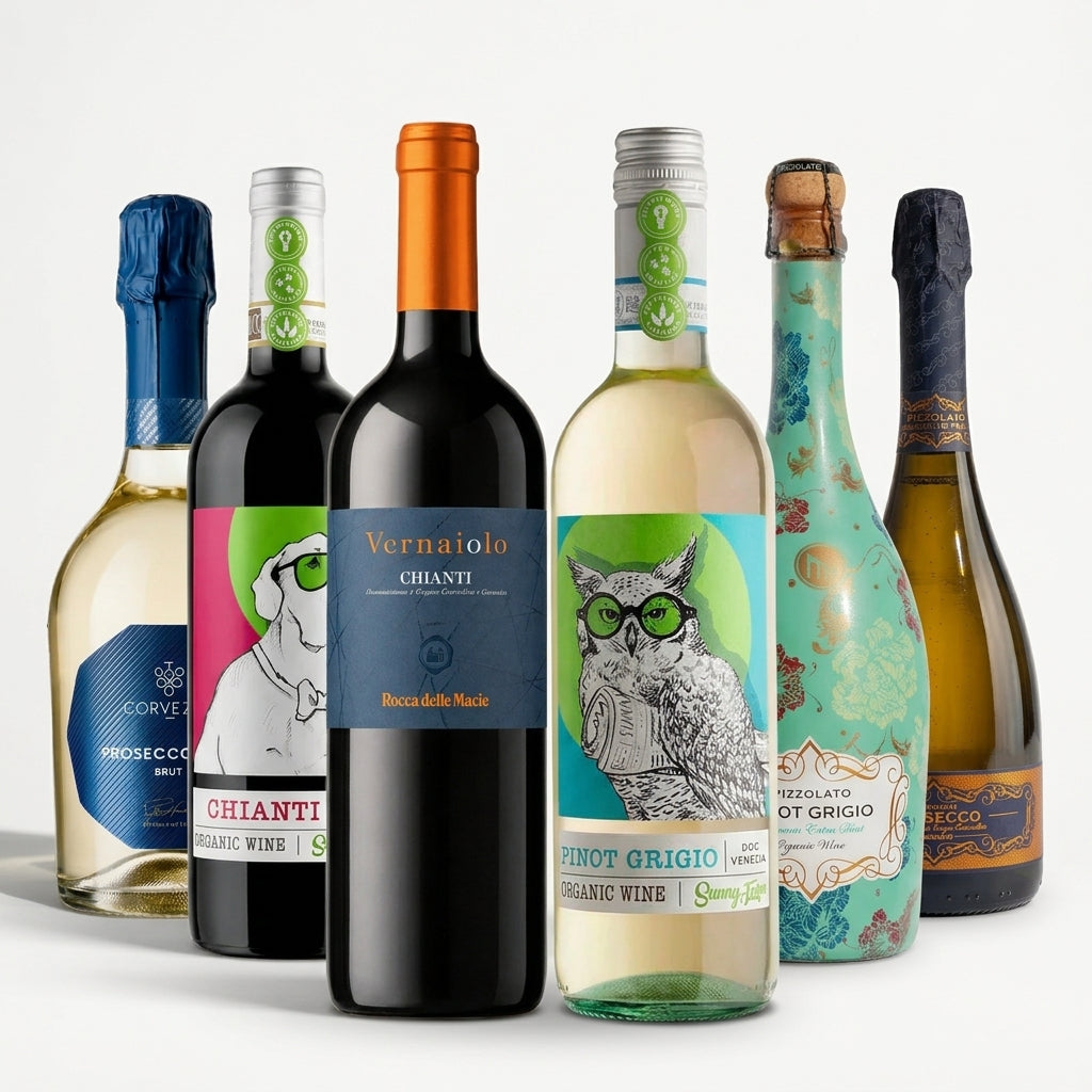 Mixed Italy Wine Case 6 Bottles