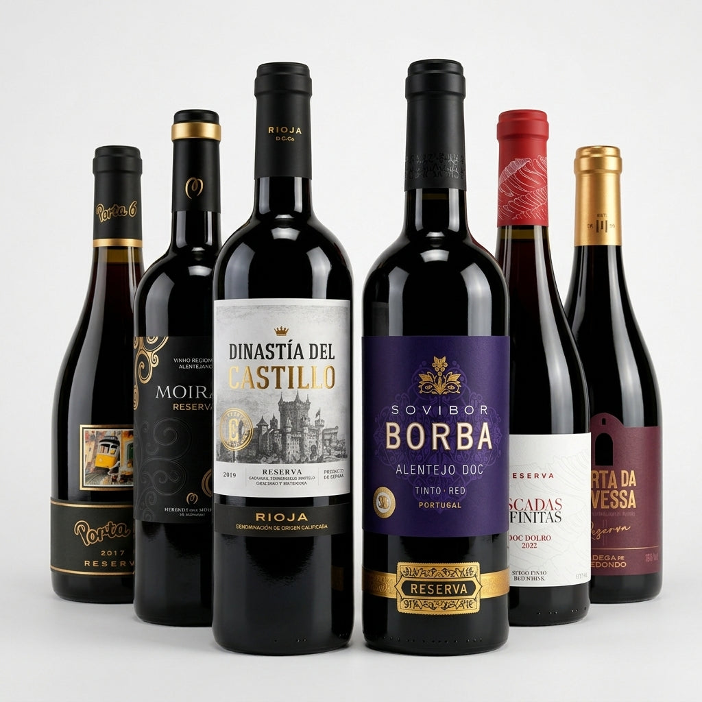 Mixed Red Reserve Wine Case 6 Bottles