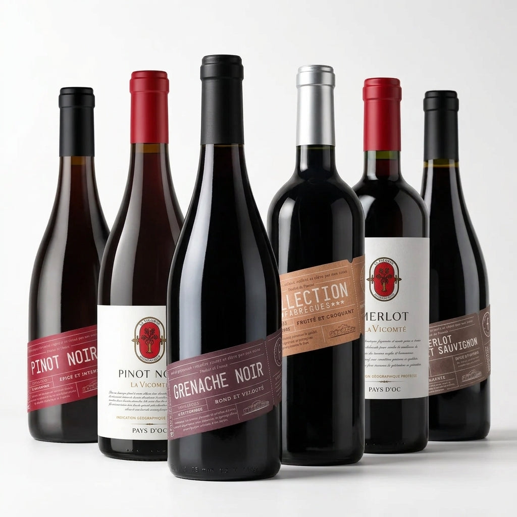Mixed France Red Wine Case 6 Bottles