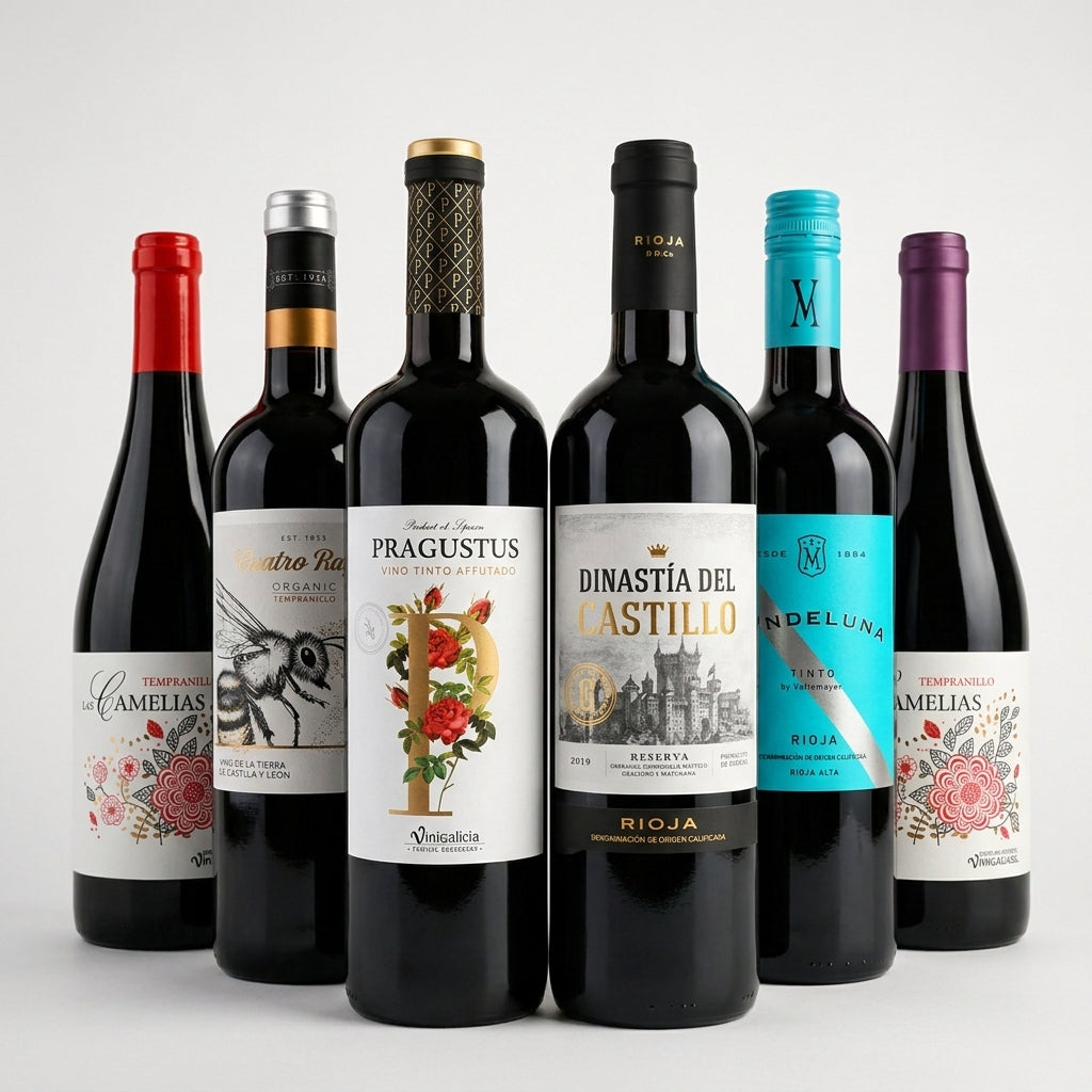 Mixed Spain Red Wine Case 6 Bottles
