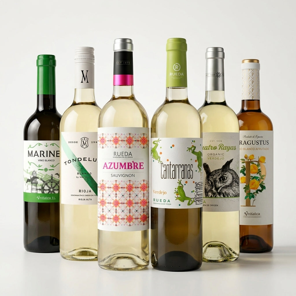 Mixed Spain White Wine Case 6 Bottles