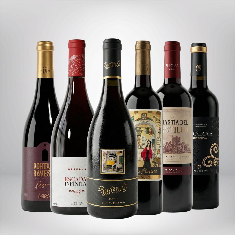 Premium Red Wine Case (6 bottles) - Bulkyway